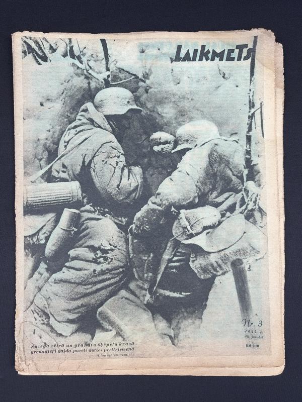 Latvian Text Laikmets Magazine Nr.3 January 1944