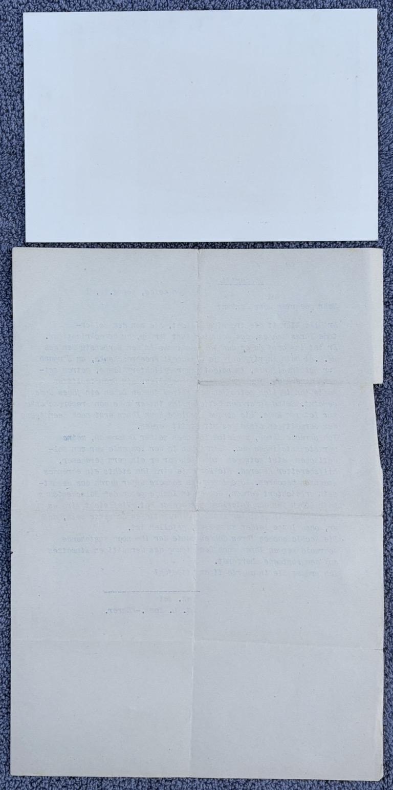 German Panzergrenadier Kurt Helmut Berszun KIA Notice Paperwork