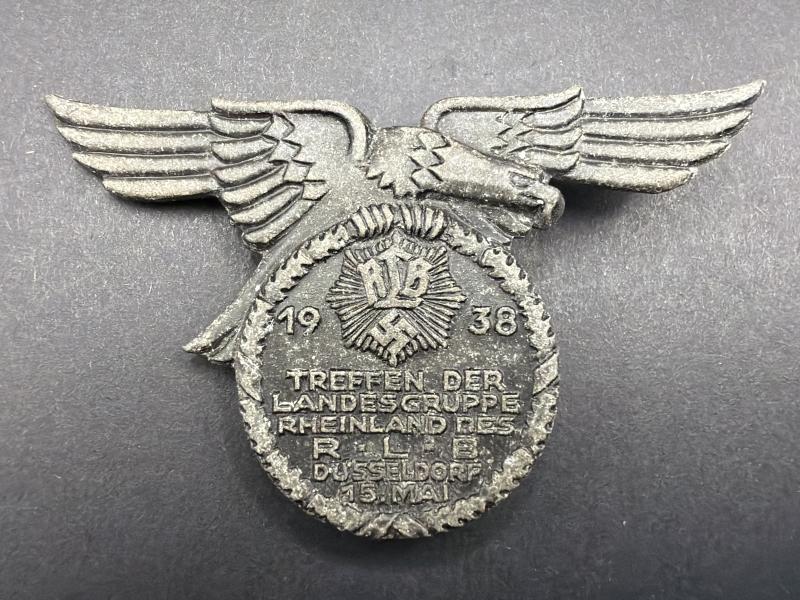 Scarce RLB Düsseldorf Rhineland District Meeting Badge F.Hoffstätter Bonn