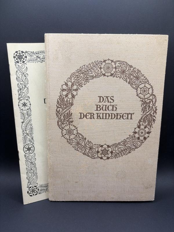 Third Reich Das Buch Der Kindheit - Child Record Book