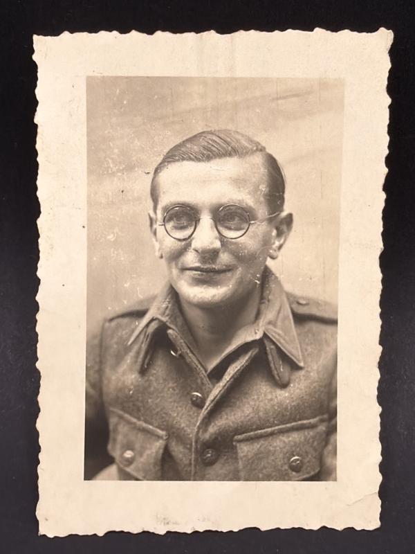 Belgian POW Photograph at Stalag VIII A Poland