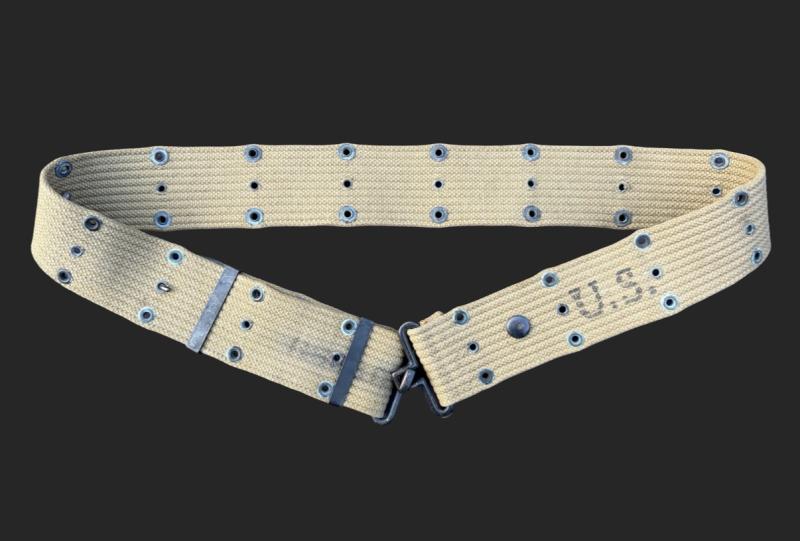 WW2 US Army Khaki Pistol Belt