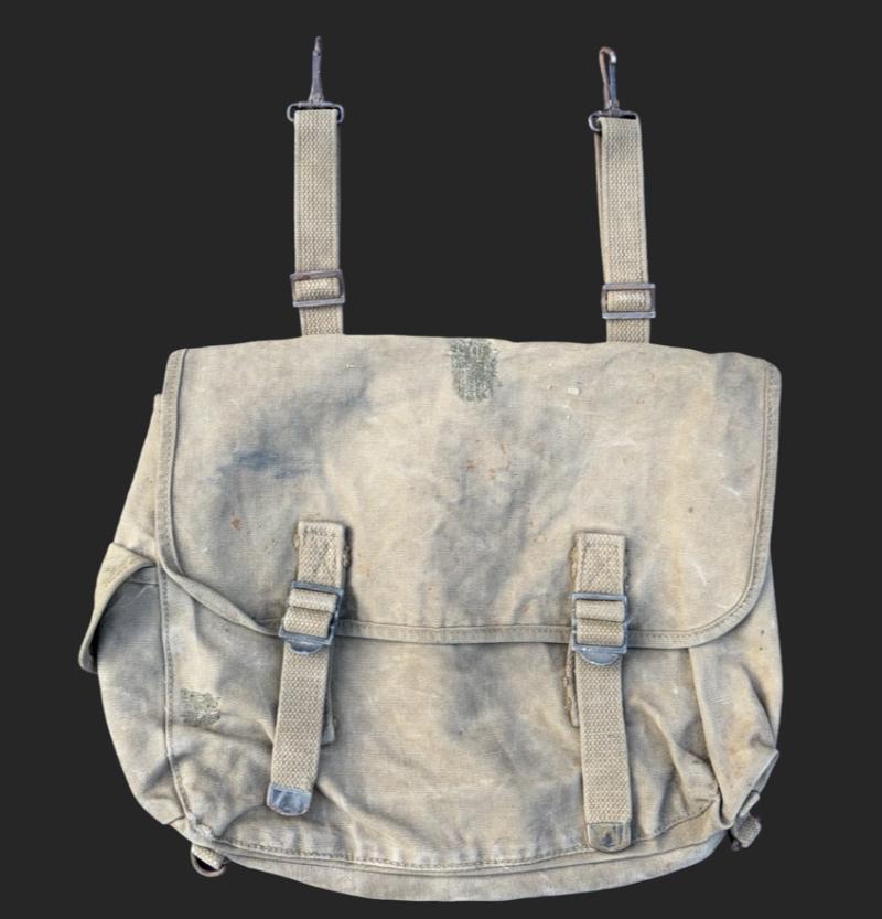 US Army M1936 Musette Bag Dated 1942