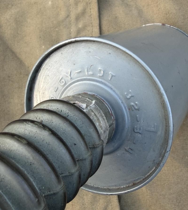 US Army M4 Lightweight Respirator Dated 1943