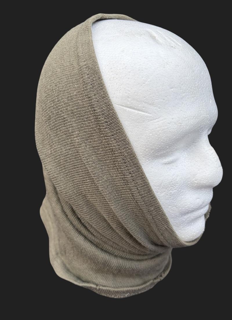 German Army/ Waffen SS Feldgrau Toque or Kopfschützer Dated 1944