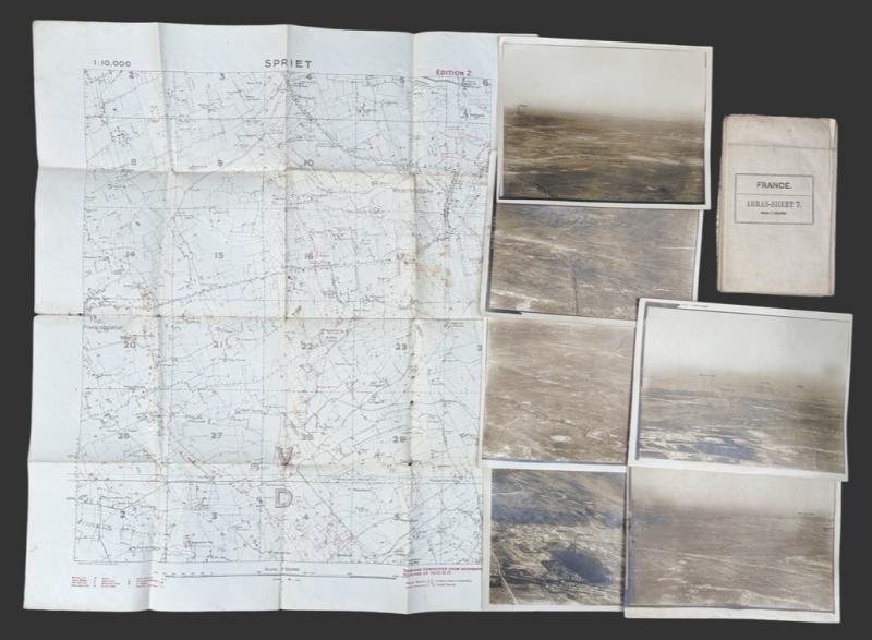 Maps & Aerial Reconnaissance Battle of Vimy Ridge 1917