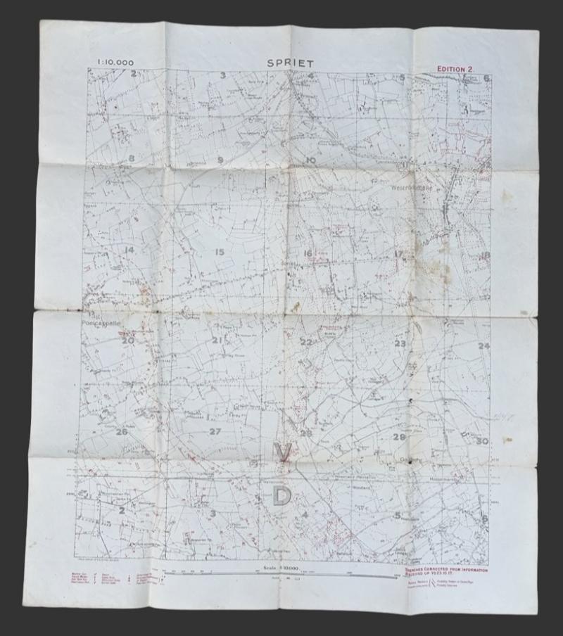 Maps & Aerial Reconnaissance Battle of Vimy Ridge 1917