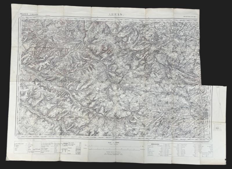 Maps & Aerial Reconnaissance Battle of Vimy Ridge 1917