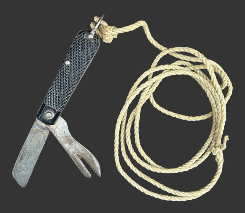 British Army Steel & Bakerlite Jack Knife Dated 1944