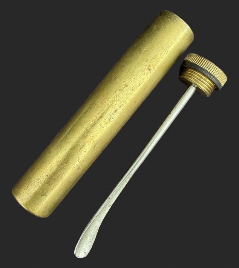 WW1 Lee Enfield SMLE Rifle Brass Oil Bottle