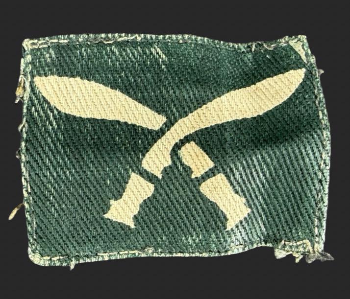 1950s 63rd Gurkha Infantry Brigade Waxed Formation Patch
