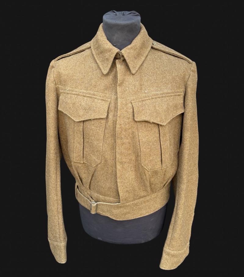 Pattern 37 British Army Battledress Jacket Size 13 Dated 1944