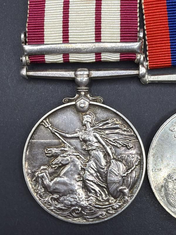 WW2 Medal Group & Naval GSM Palestine 1945-48 Privately Named P/SKX.1126.D.N.WALKER.L.S.M. R.N.