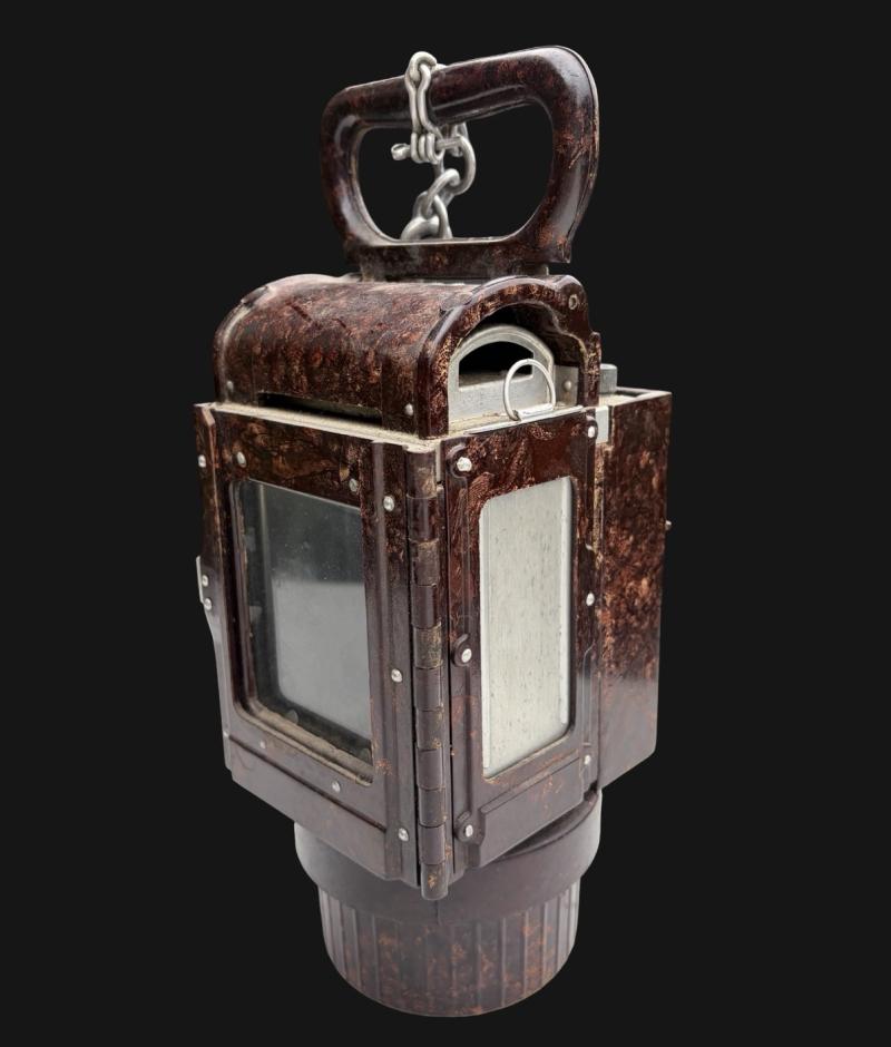 German Army Bakerlite Lantern With Hanging Hook