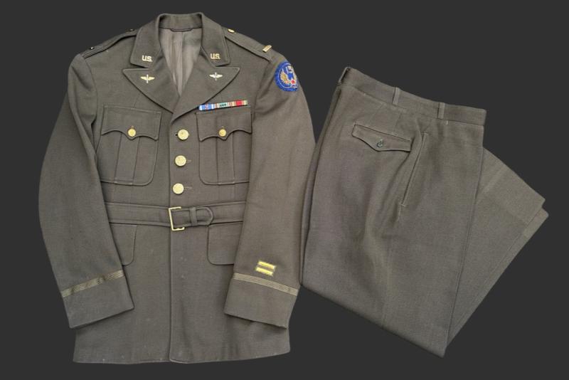 15th USAAF Uniform Lt. G.A.Haviland DFC Italy Campaign Dated May 1944