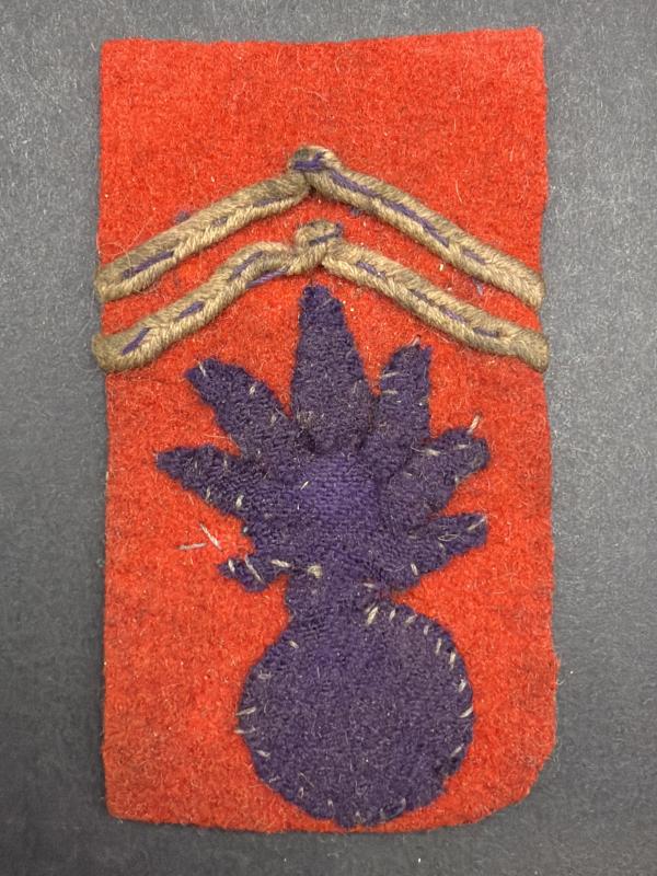 Theatre Made WW1 French Artillery NCOs Collar Tab