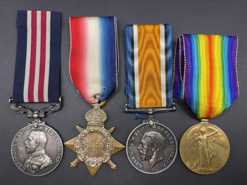 WW1 Military Medal Group 29223 SJT. -A.C.S. MJR. W.E.DENNEY 1.SOM.L.I & Manchester Regiment