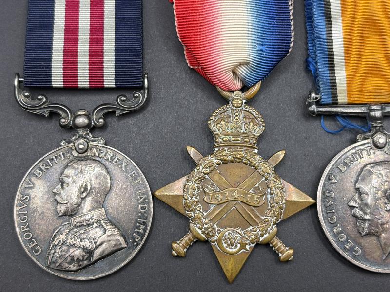 WW1 Military Medal Group 29223 SJT. -A.C.S. MJR. W.E.DENNEY 1.SOM.L.I & Manchester Regiment