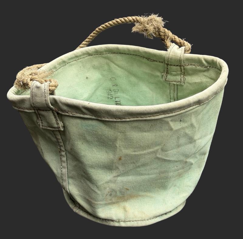 British Army Water Bucket C&Co Ltd 1942