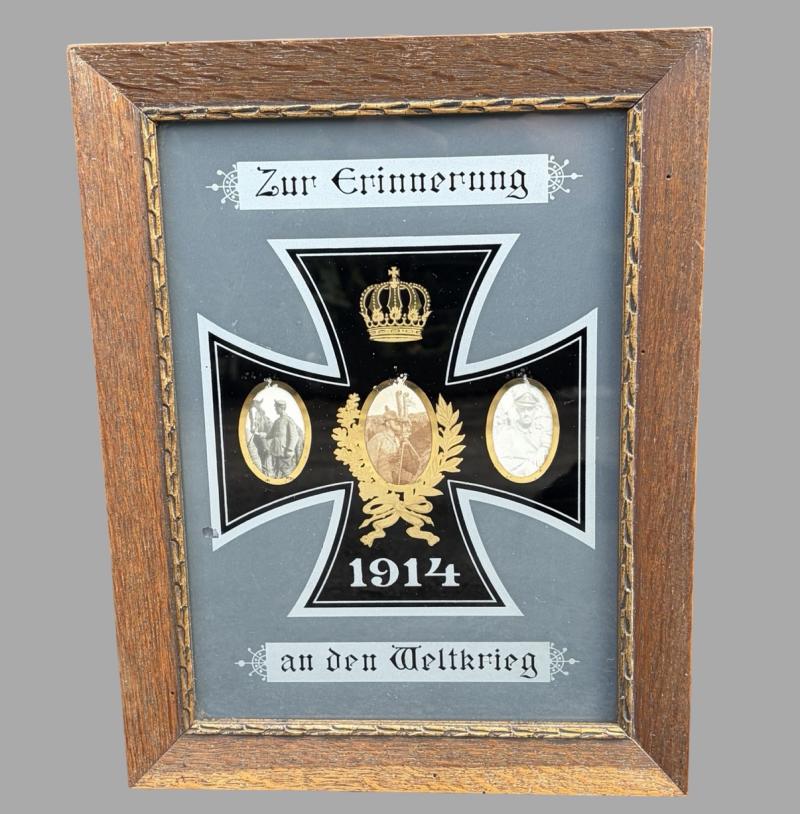 “Zur Erinnerung an den Weltkrieg” - In Remembrance Of The War 1914