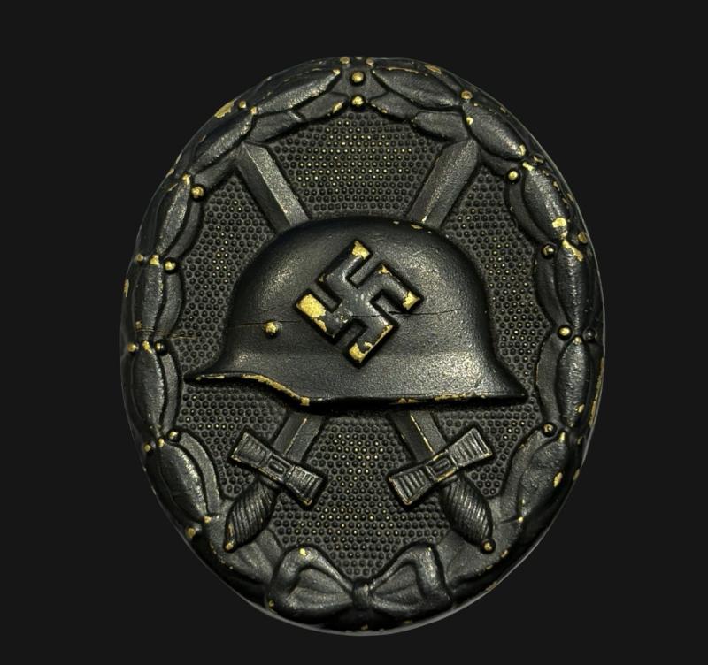 Black Grade Wound Badge L/11 Wilhelm Deumer