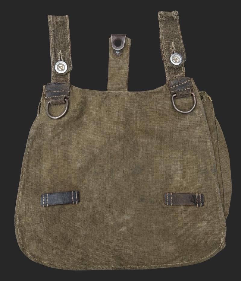 Late War Mixed Canvas German Army M31 Bread Bag