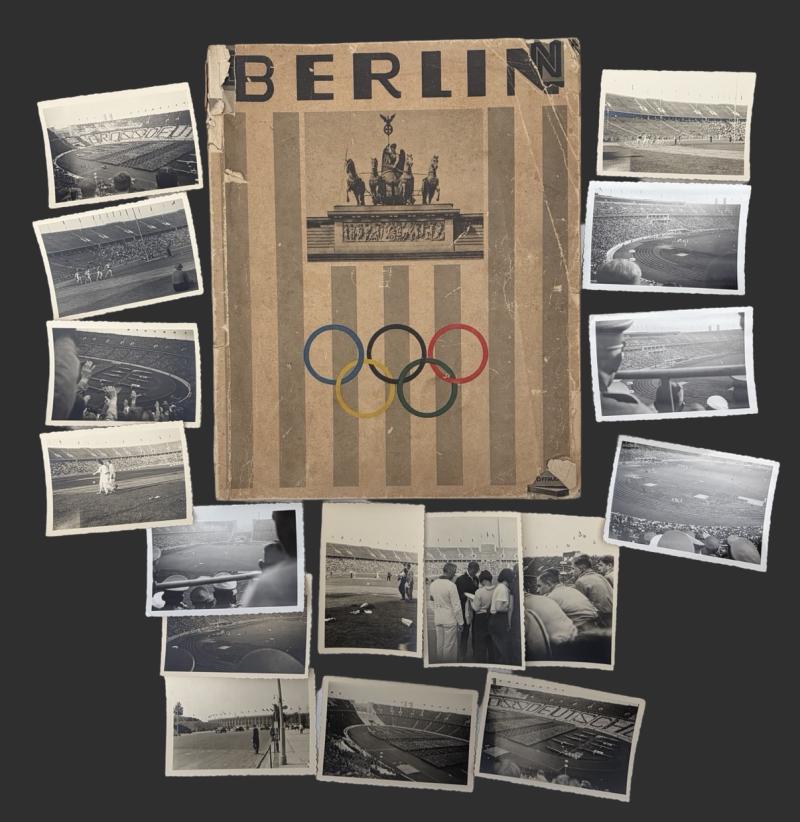 1936 Berlin Olympics Tourist Book Heinrich Hoffmann With Photographs