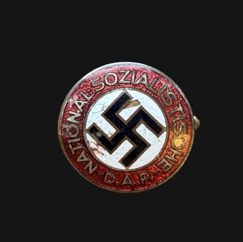 Pre RZM Early NSDAP Party Badge Steinhauer & Lück Lüdenscheid