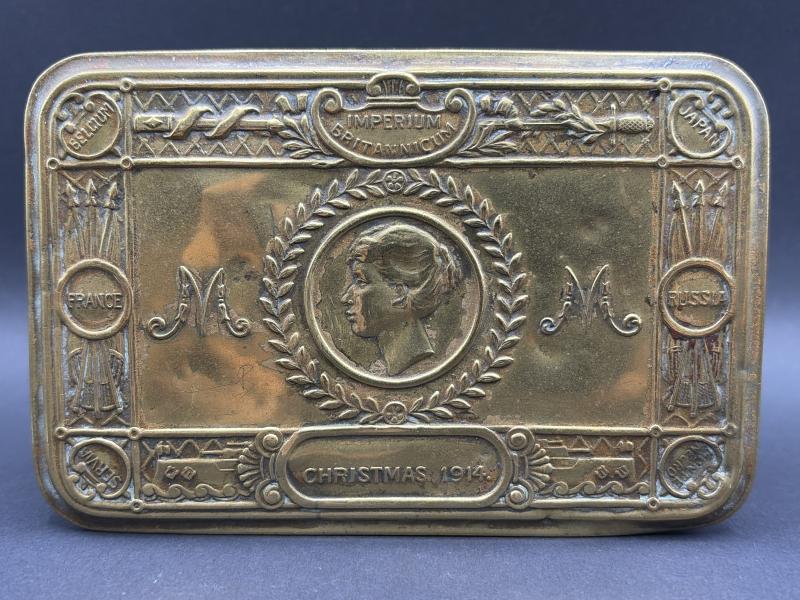 1914 Princess Mary Brass Gift Tin