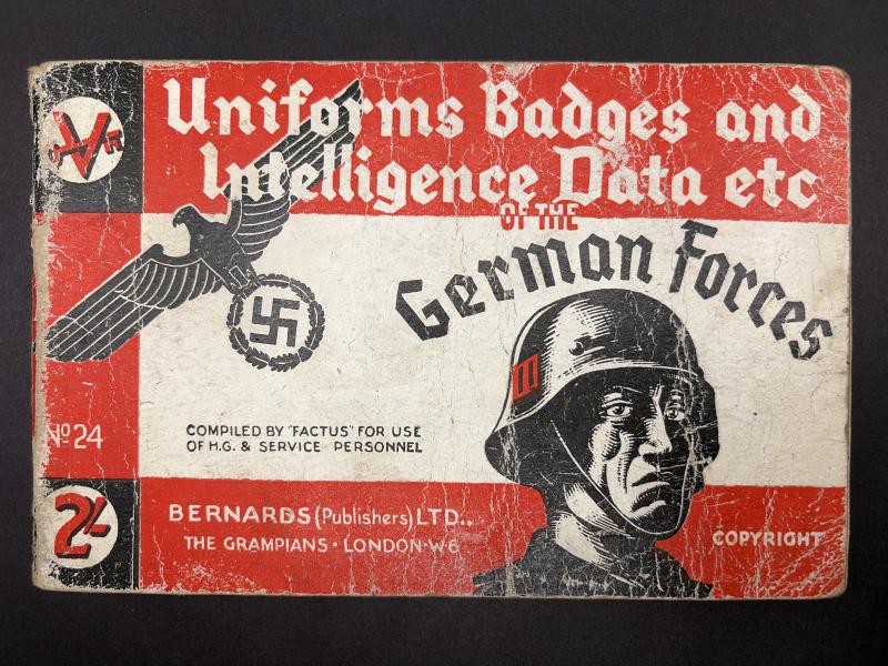 1943 Print Uniforms Badges And Intelligence Data etc Of The German Forces (HG & Service Personnel)