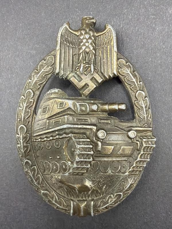Bronze Grade Panzer Assault Badge Steinhauer & Luck Ludenscheid