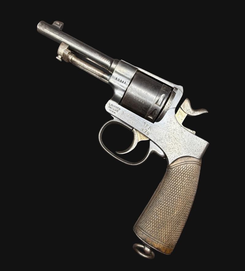 WW1 8mm Austrian-Hungarian Rast & Gasser Model 1898 Revolver Dated 1902 Festungsartillerie Regiment 479 EU Spec