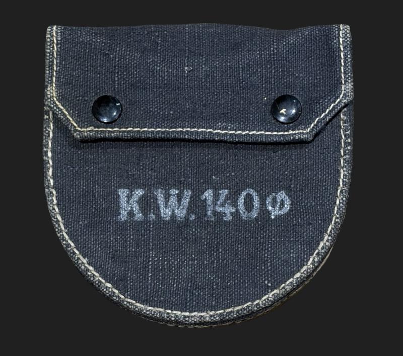 German Army K.W.140 Map Reading Protractor & Case CWU