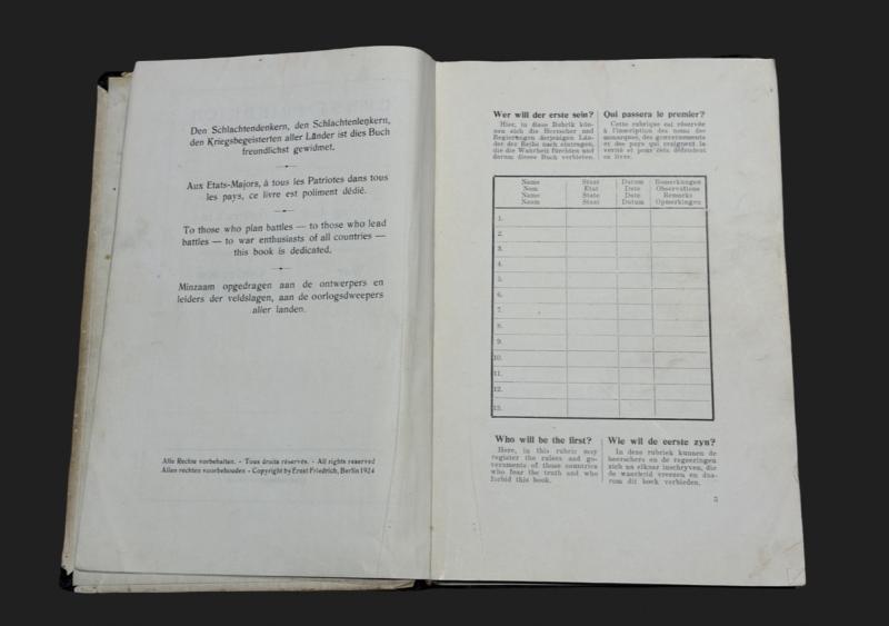 1924 First Print “War Against War” Ernst Friedrich
