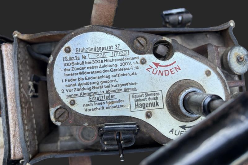1939 Dated Wehrmacht Gluhundapparat 37 Explosive Detonator