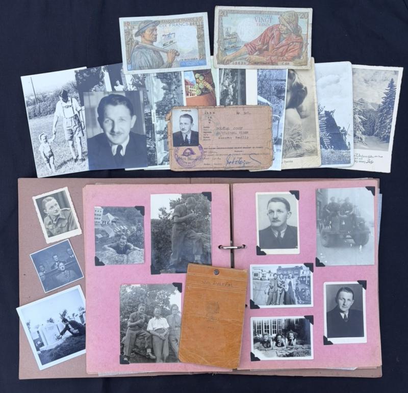 Large Grouping Josef Dolezal Czech National In German Army Later Resistance Fighter in France