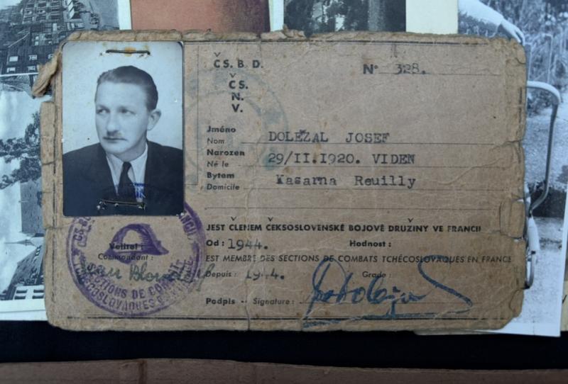 Large Grouping Josef Dolezal Czech National In German Army Later Resistance Fighter in France