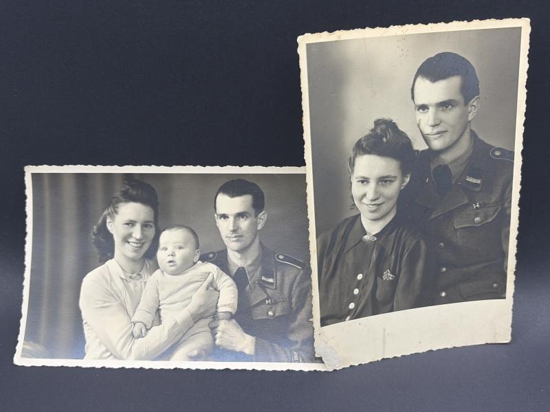 Pair of Photos SS Regiment Deutschland Das Reich Division
