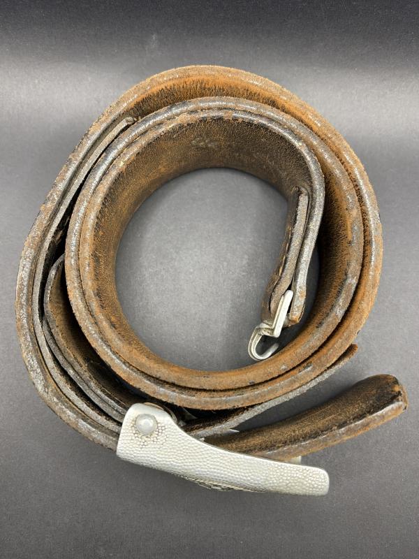 German Army Belt & Buckle Wilhelm Binder 1937