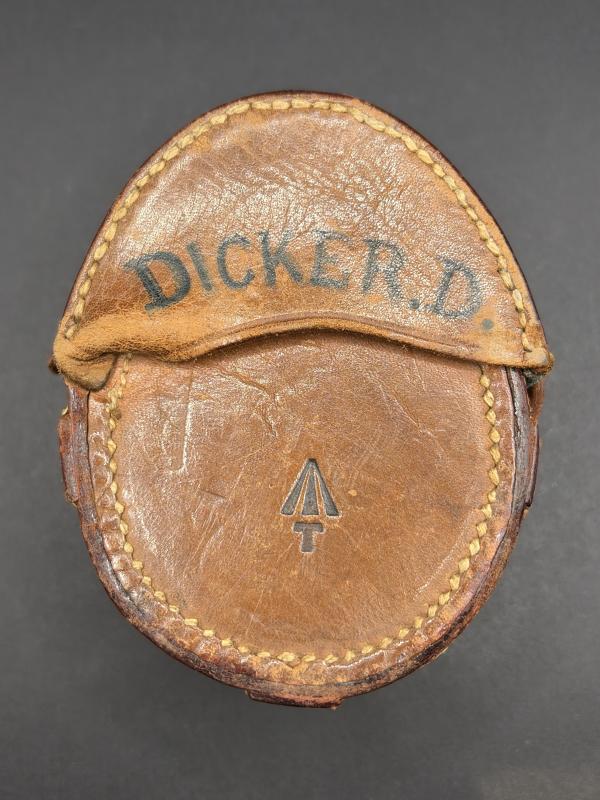 British Army WW1 MKVII Compass & Case Dated 1918