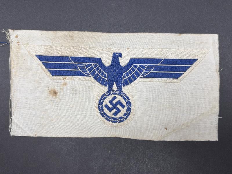 Kriegsmarine Deck Whites Breast Eagle Unissued