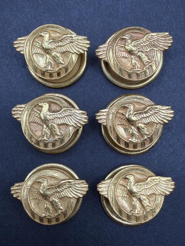 Gold Guilt WW2 US Soldiers Ruptured Duck Lapel Pin Badge