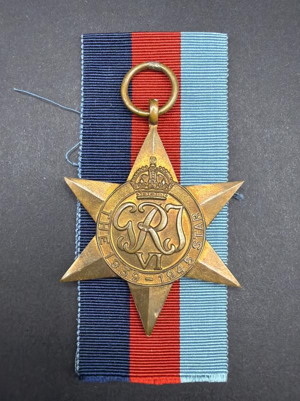 WW2 British 1939-45 Star Medal Full Size With Ribbon