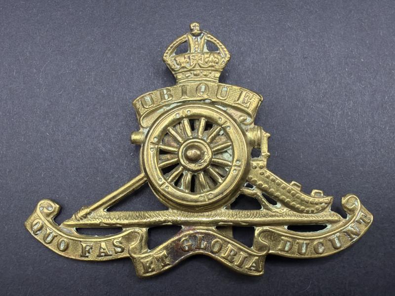 WW1 Royal Artillery “Spinning Wheel” Cap Badge