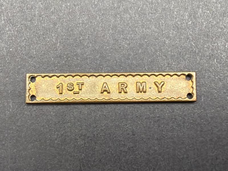Bar to the Africa Star 1st Army