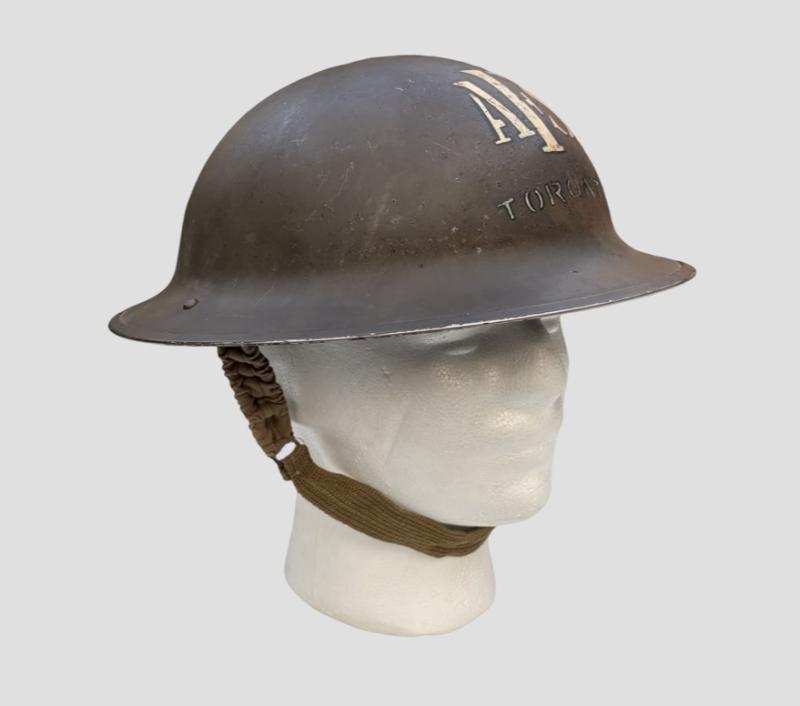 Canadian Auxiliary Fire Service Toronto MKII Helmet C.S.W. 1942