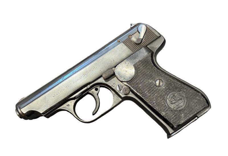 Deactivated Wehrmacht Sauer 38H Semi Automatic Pistol