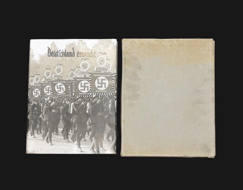 Deutschland Erwacht - Werden, Kampf und Sieg Der NSDAP Printed 1933 Unused with Box