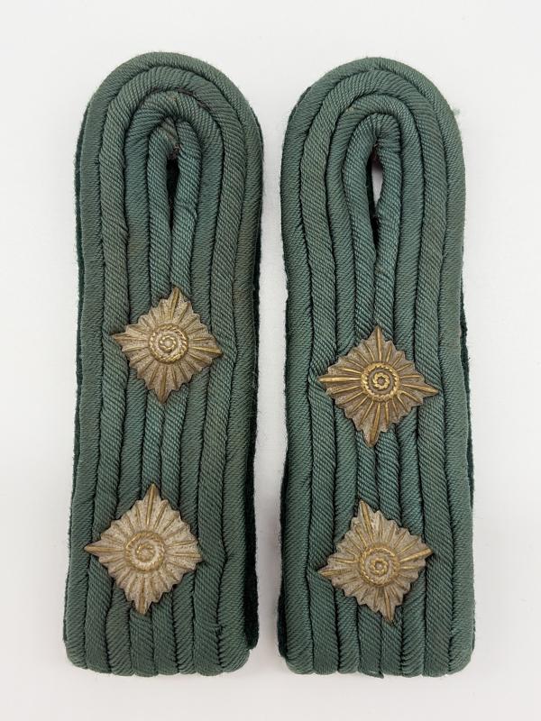 German Army Heeresoberfoerster Forestry Officers 1938 Regulation Shoulder Boards