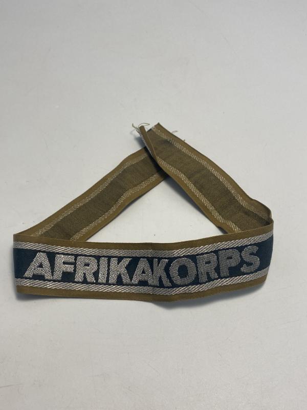 Bevo “Afrikakorps” Cuff Title